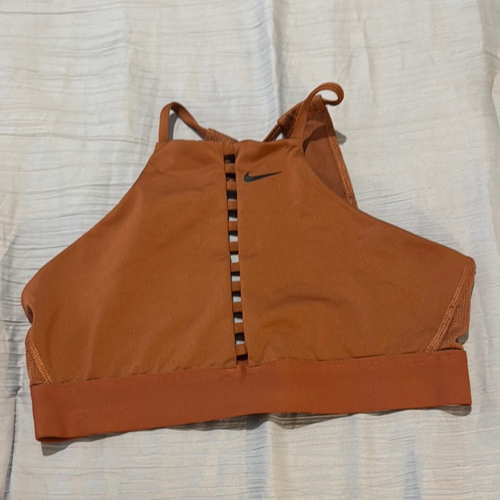 Nike Rust Orange Sports Bra